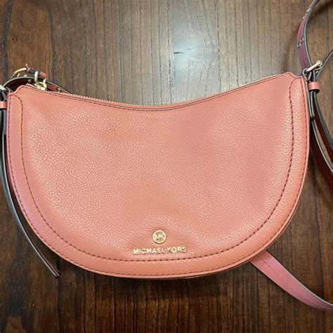 michael kors salmon crossbody|Michael Kors Crossbody bag.